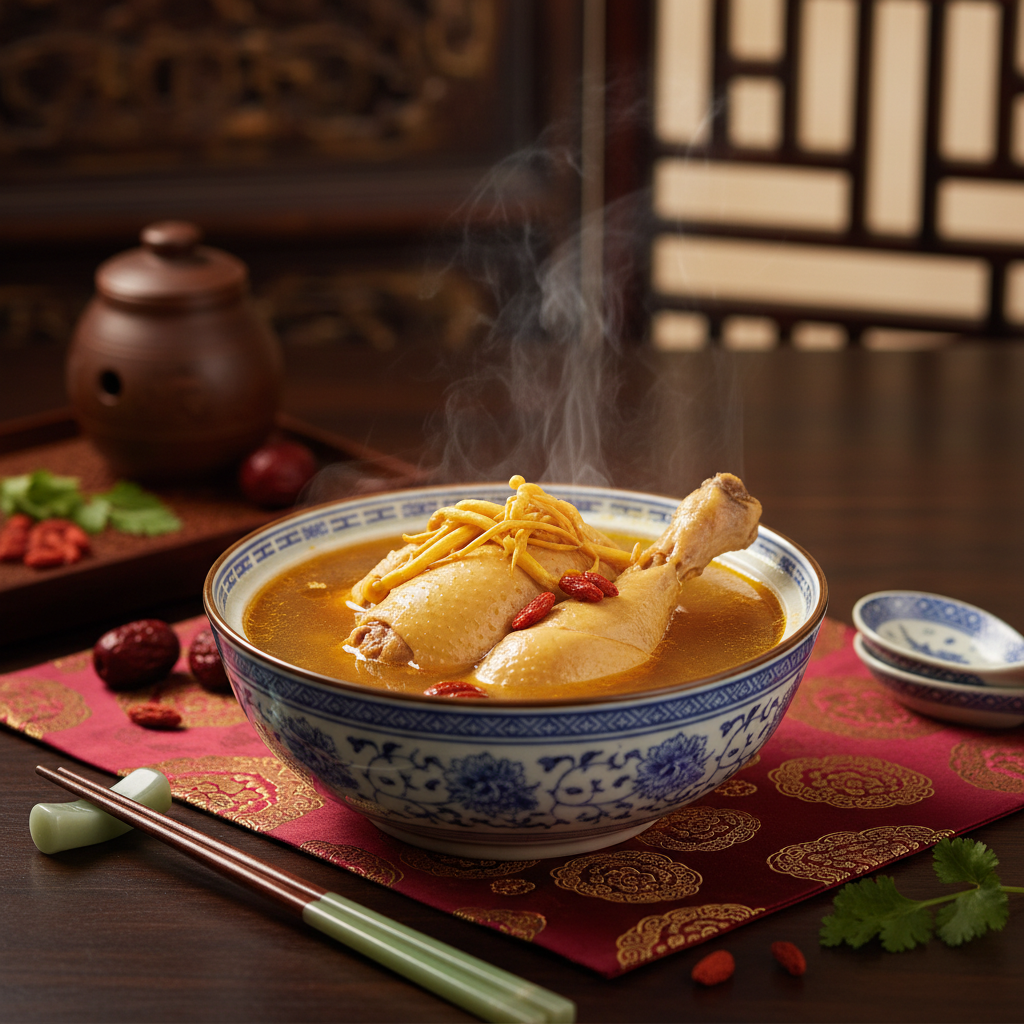 Cordyceps Stewed Chicken Soup