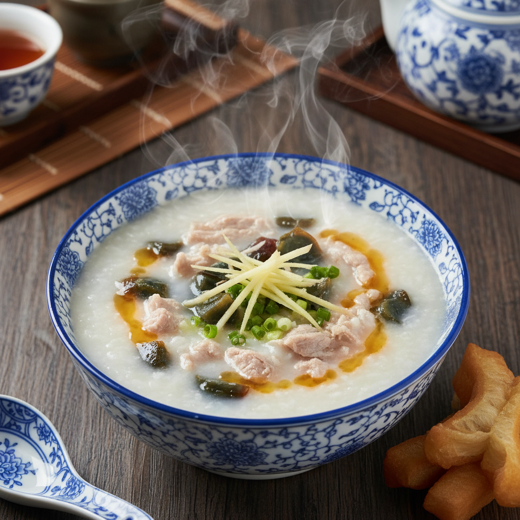 皮蛋瘦肉粥
