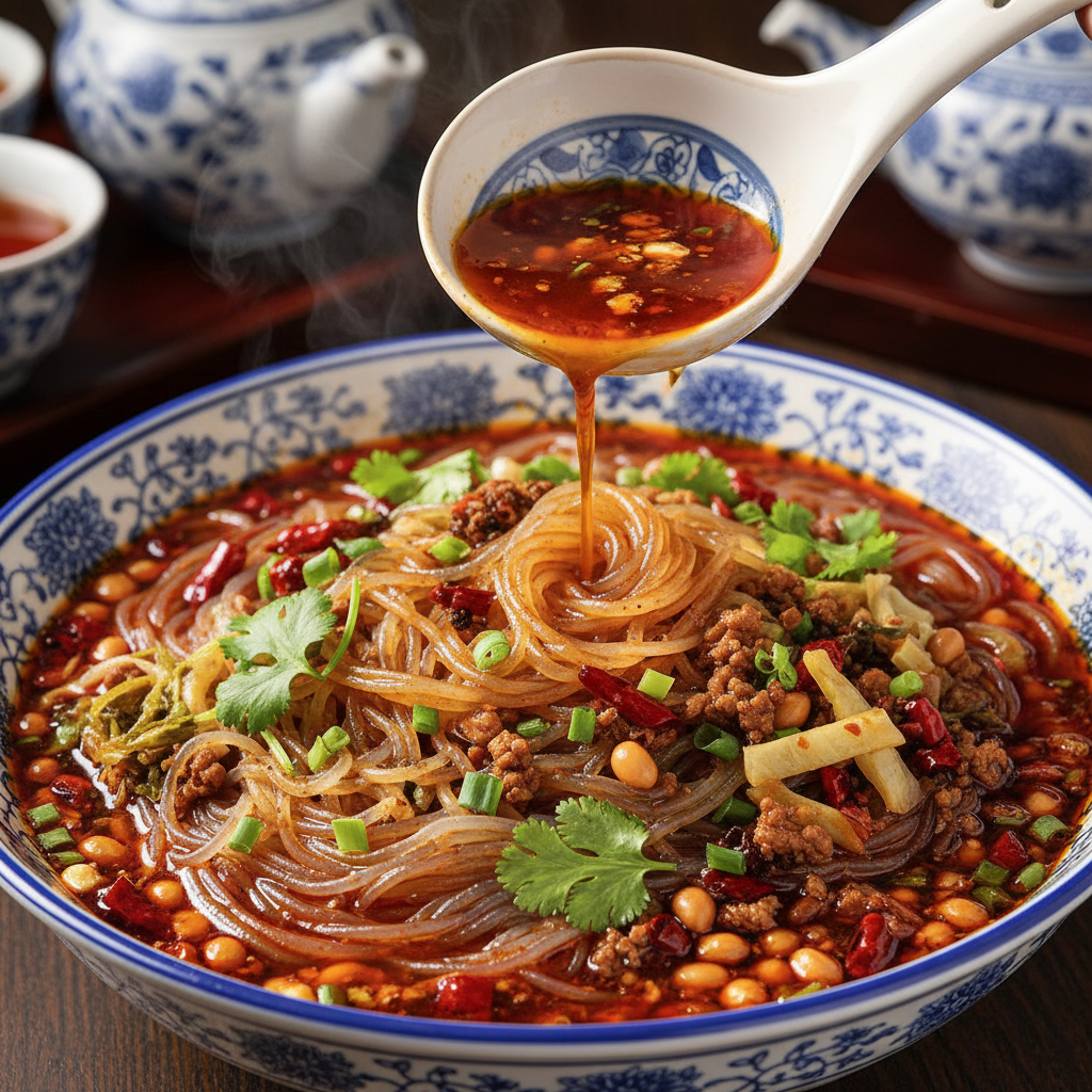 Hot and Sour Noodles